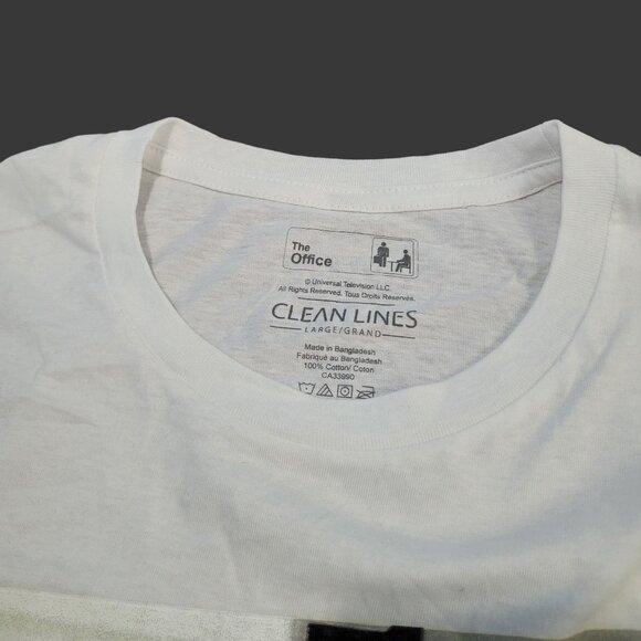 The Office "World's Best Boss" White Graphic T-Shirt - Picture 3 of 4